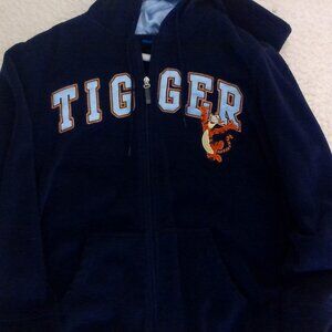 Disney Fleece Full Zip Jacket 1X EUC with hood
